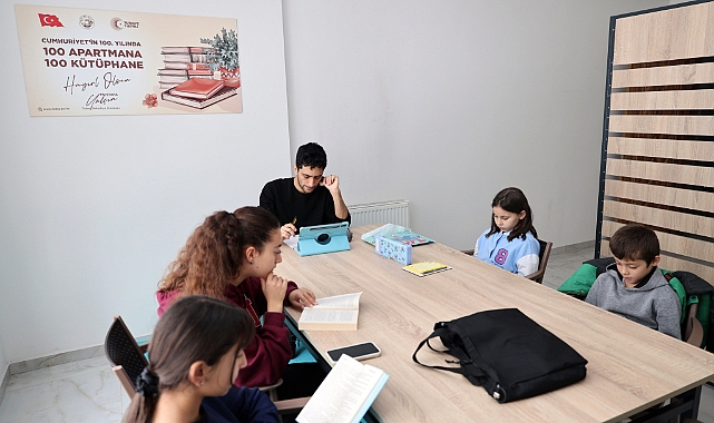 Apartman kütüphaneleri öğrencilerin adresi