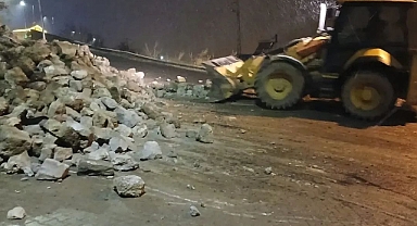 Bünyan’da heyelan meydana geldi!