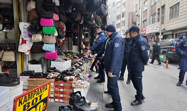 Düzenli bir şehir için 'kaldırım' denetimi!