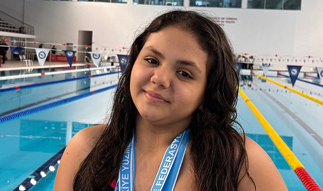 İncesu Belediyesi sporcusundan yüzme yarışlarında şampiyonluk