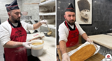 İncesu’da Ramazan’ın vazgeçilmezi tahinli ekmek sofraları süslüyor