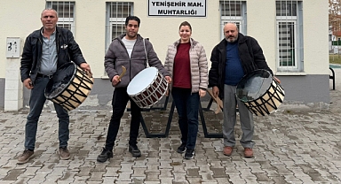 Kayseri'de davulcular Ramazan'a hazır