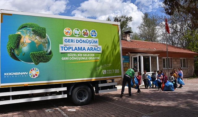 Kocasinan’dan okullar arası ödüllü atık toplama yarışması