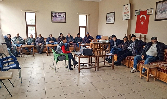 Talas’ta çiftçiye eğitimler sürüyor
