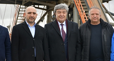 Vekil Ataş ve Başkan Bağlamış, Jeotermal Sera OTB'deki çalışmaları inceledi