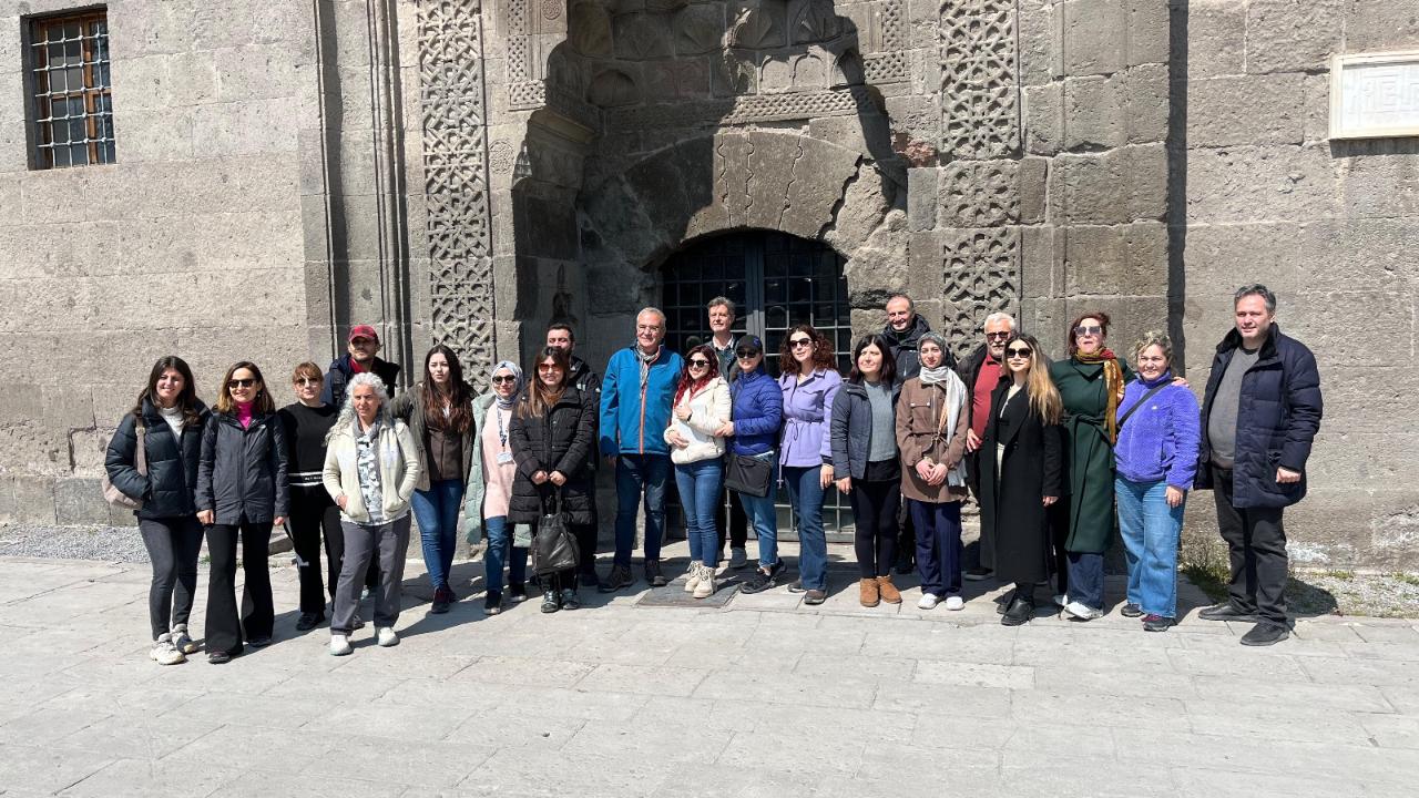 Rehberler, Kayseri’deki turizm merkezlerini ziyaret etti