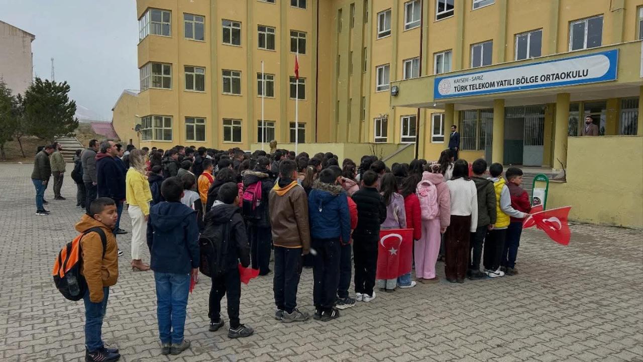 Öğretmen ve öğrenciler Kayseri’de anıldı