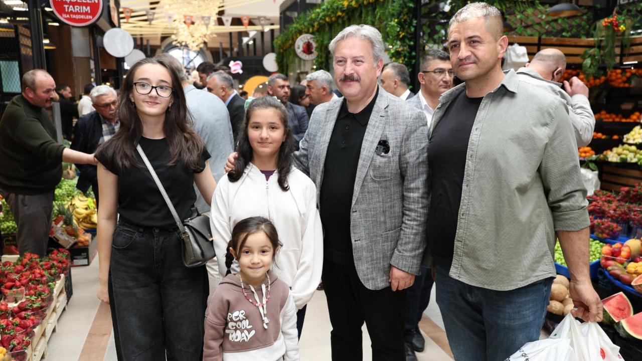 Başkan Büyükkılıç’tan Çarşı Melikgazi’ye ziyaret